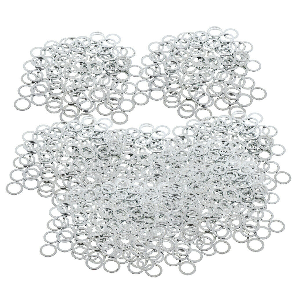 1000 Pack Longboard Hardware Speed Rings, Replacement Speed Washers for Skates,