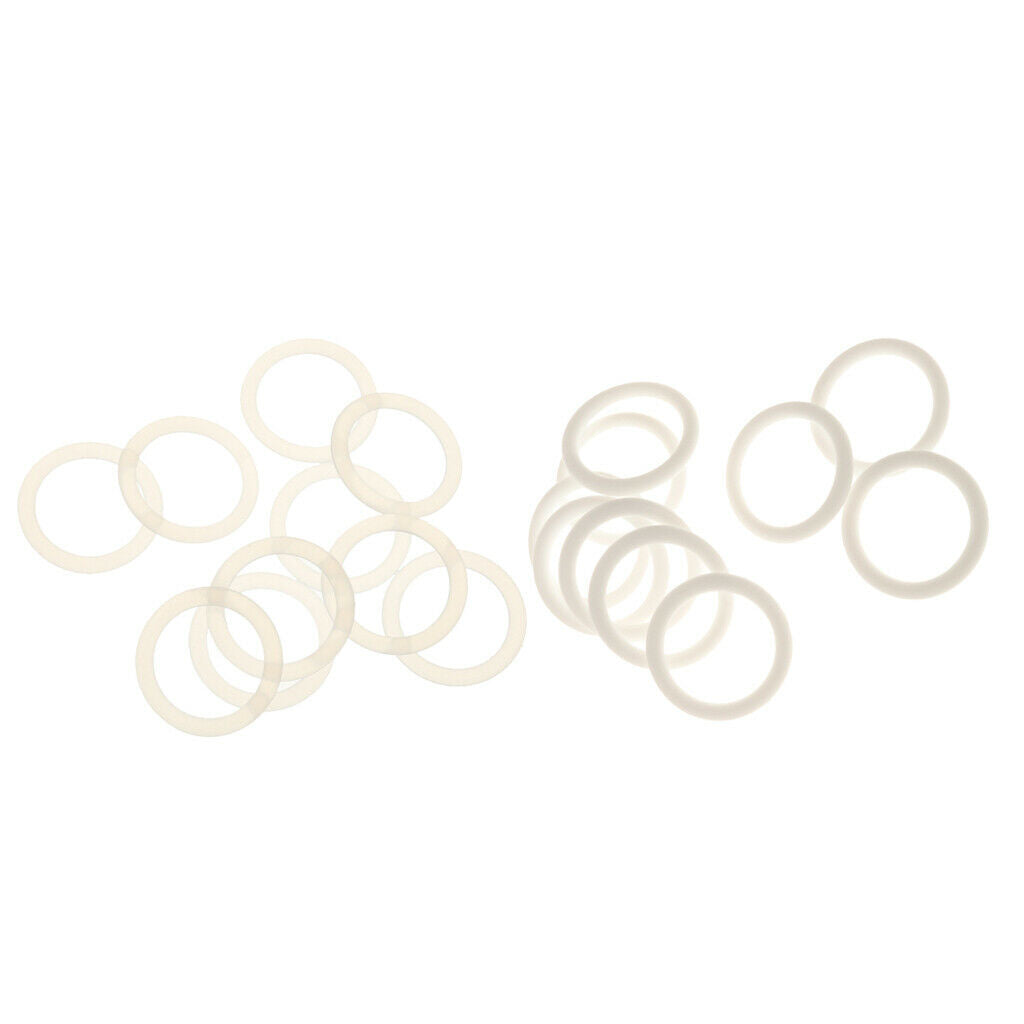 20Pcs Silicone Baby Pacifier Holder Adapter O Ring Dummy Ring