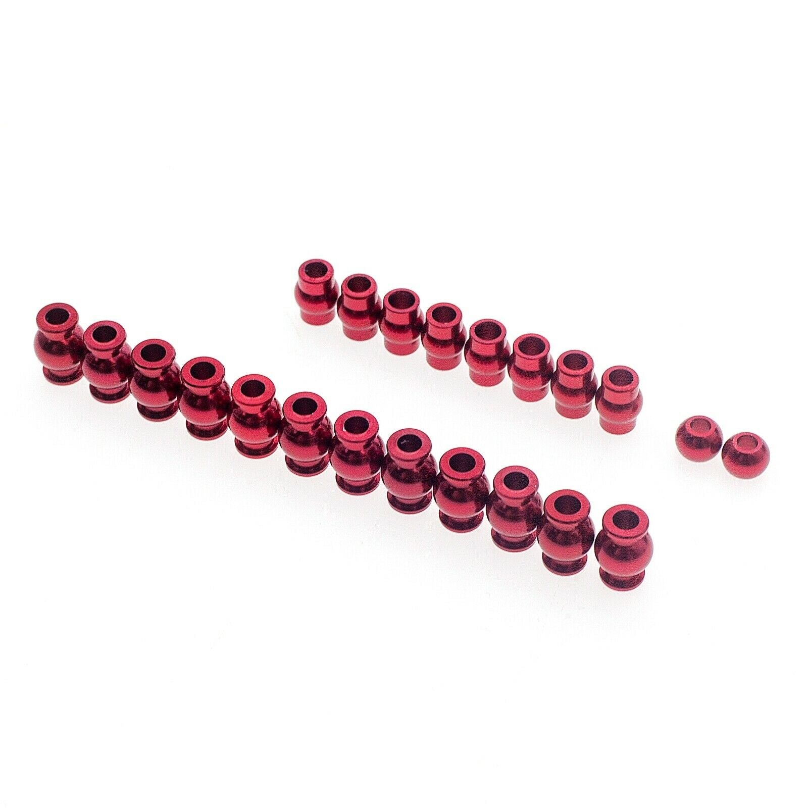 Set of 20 1/10 Metal Hollow Ball Set for Arrma ATF160B02 Vehicles Crawler Car