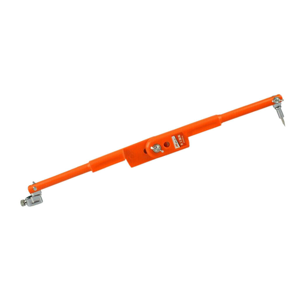 Precision Plastic Scribing Compass Caliper with Pencil Holder Map Plotting