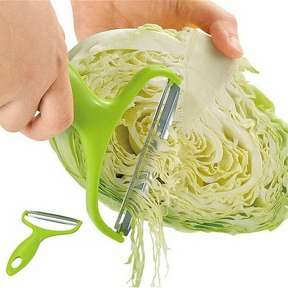 Stainless Steel Vegetable Fruit Potato Peeler Cabbage Grater Slicer Cutter Tool~