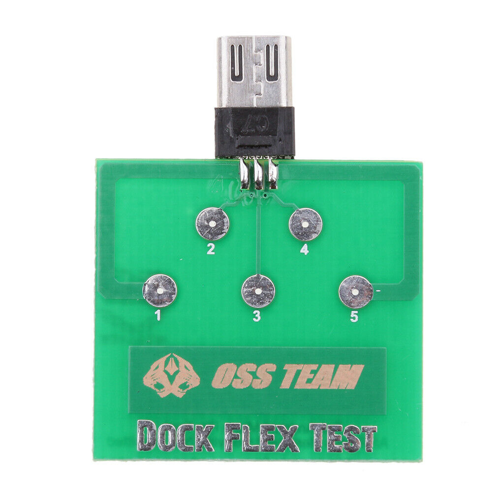 Replacement Micro USB Charging Port Flex Test Plate Battery Diagnostic Tool For