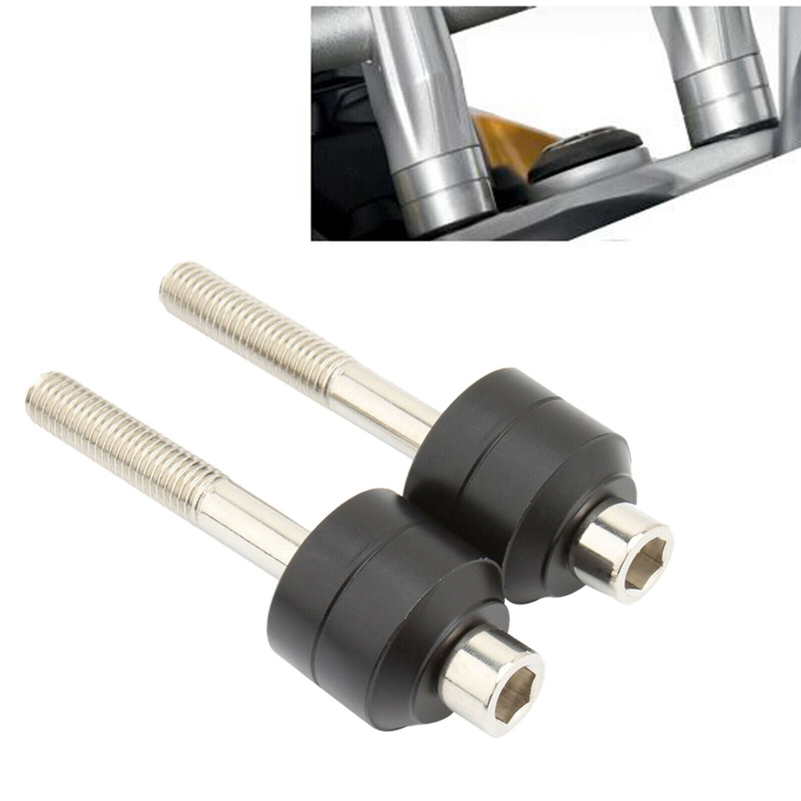 Aluminum Handlebar Risers for BMW F 800 700 GS F650 Premium Black