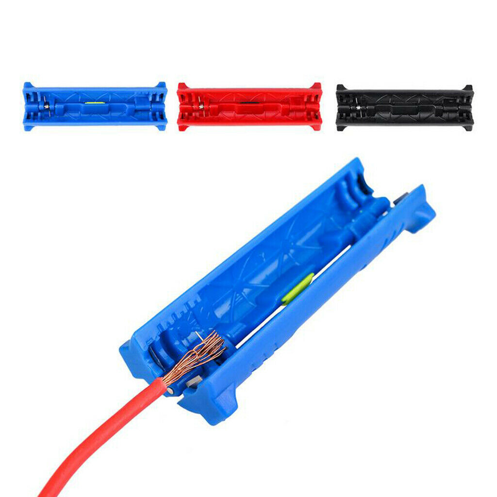 Electric Wire Stripper Practical Cutter Cable Puller Tools Black
