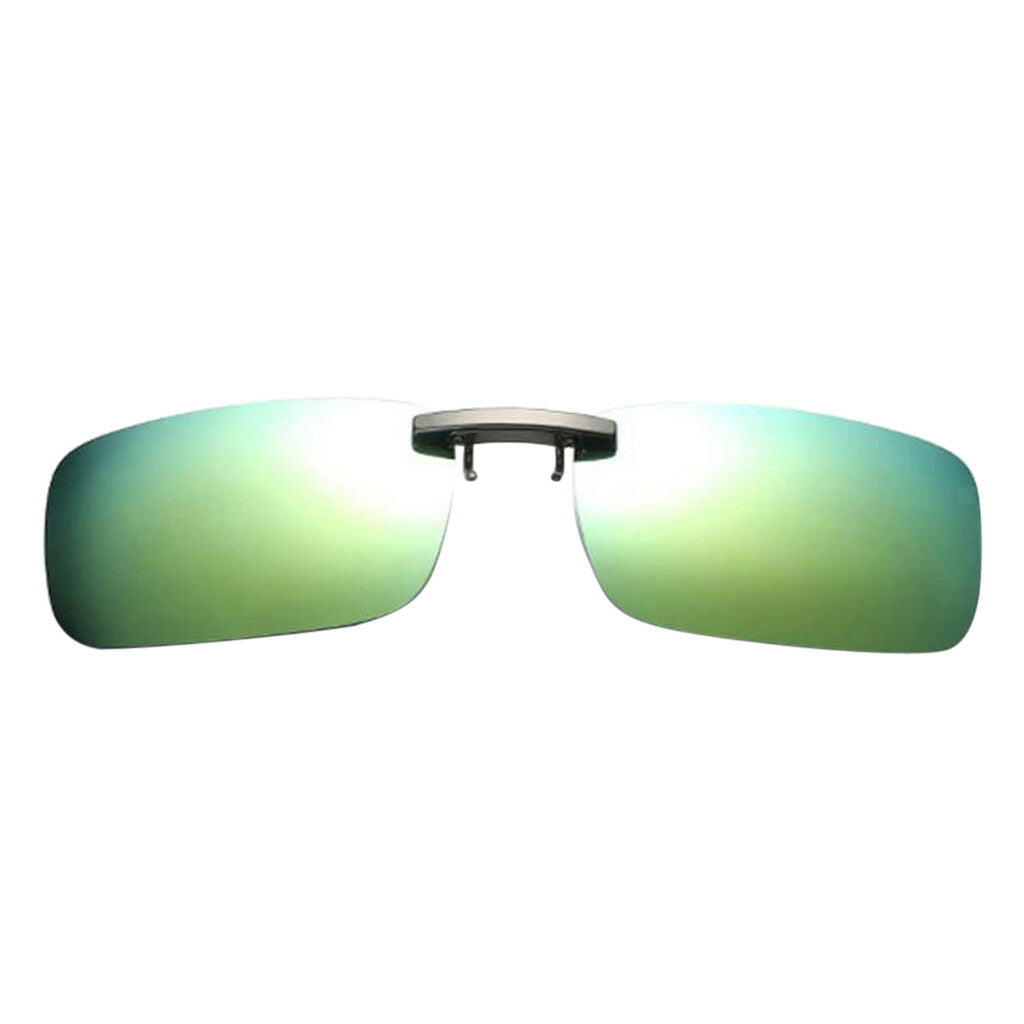 Polarized Driving Night Vision   Flip-up Lens UV 400 Sunglasses Gray