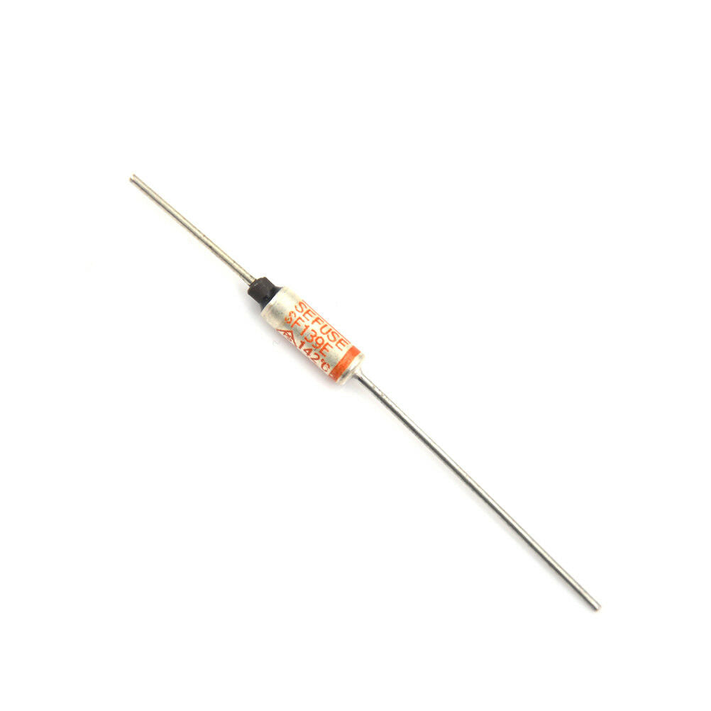 5pcs SF139E Sefuse Cutoffs Thermal Fuse 142°C 142 Celsius Degree 10A 2.l8