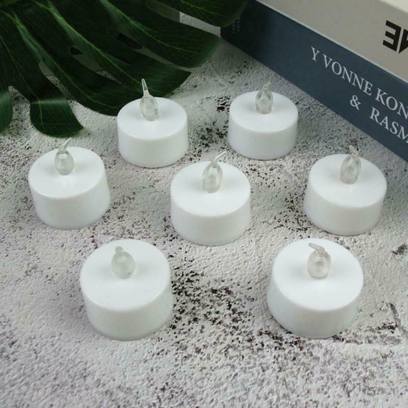 6pcs Color Changing LED Tea Lights Flameless Tealight Candle with Colorful Light