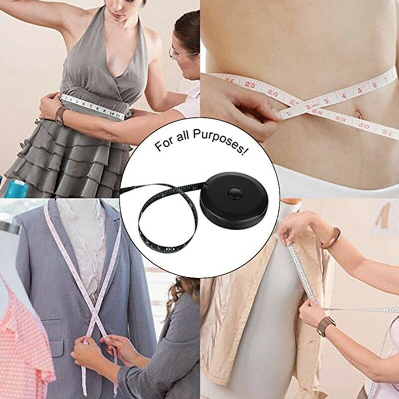 1X(2Pcs Tape Measure the Measu Tape for Body Size Measurement and Small Sewing6)