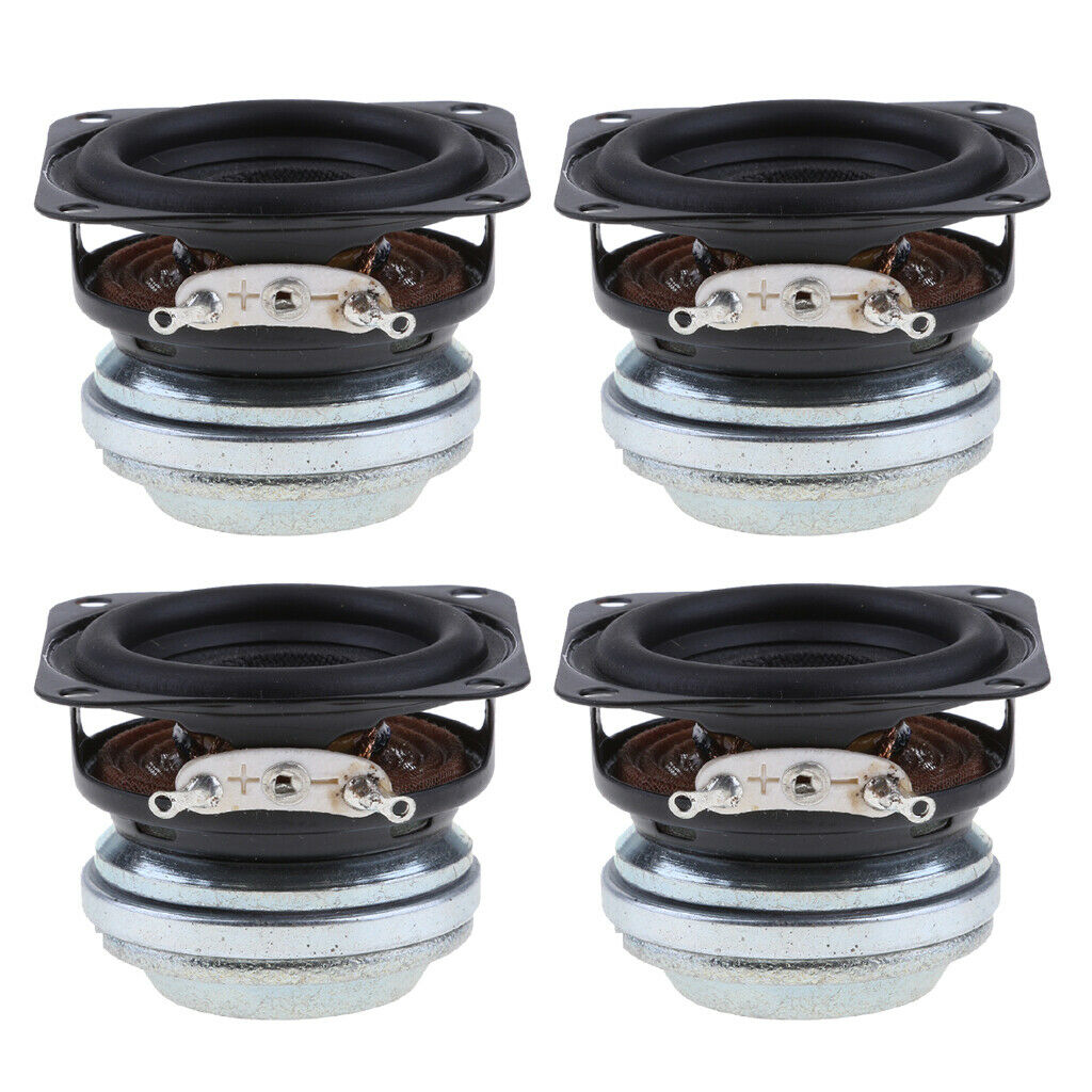 40mm 10W 4Ohm  Speaker Stereo Sound 16 Coil Replacement (Pack Of 4)