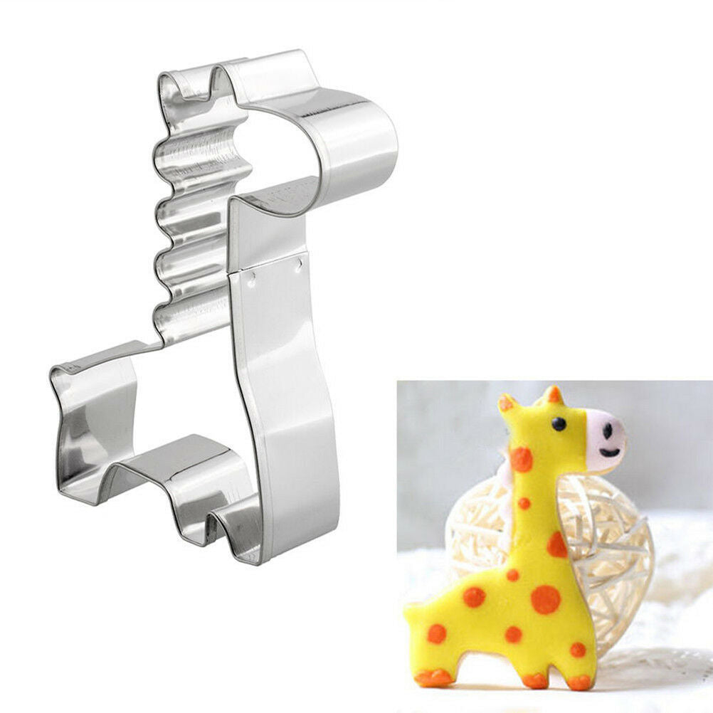 Animal Giraffe Cookie Biscuit Cutter Cake Pastry Bread Mould Mold Baking T.l8