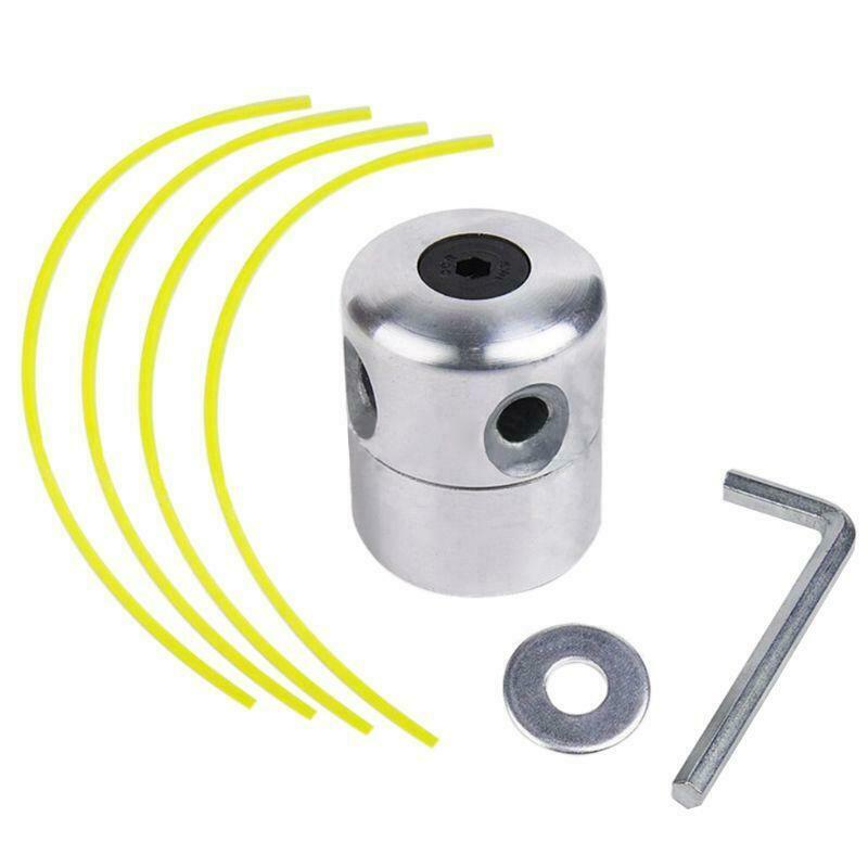 Universal Aluminum Pillar Line String Saw Grass Brush Grass Trimmer Head Lawn