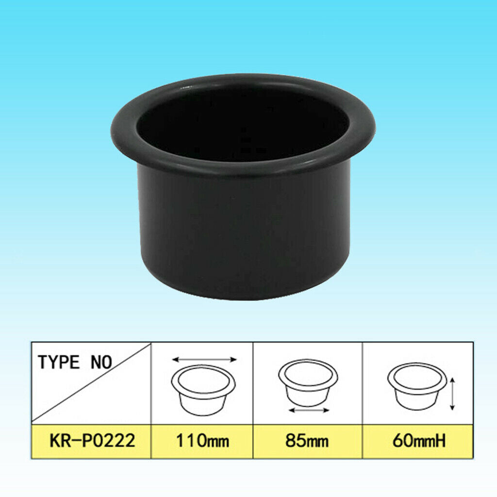 8pcs Cup Holder for Recliner Chair Couch Sofa Armrest 85mm Dia 60mm Height