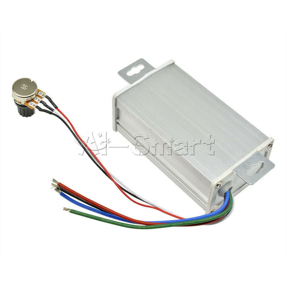 DC 9V 12V 24V 48V 60V 20A 25KHz Motor PWM Speed Controller Driver Regulator