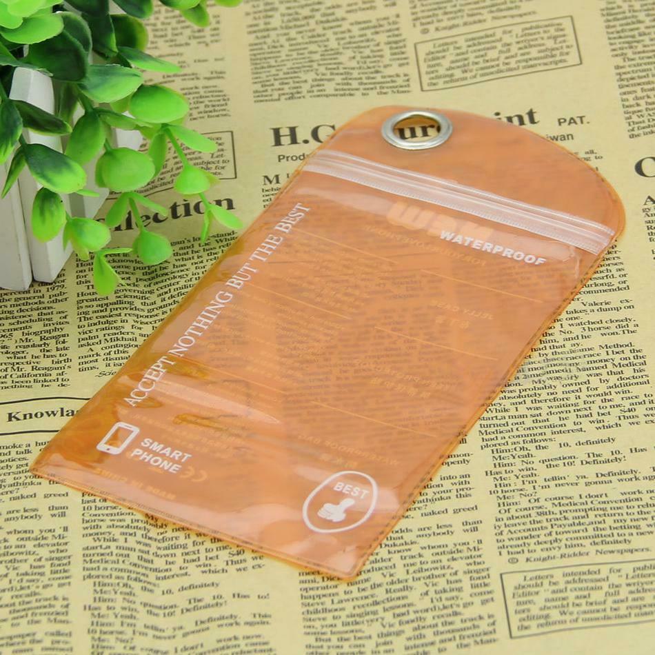 New 1PC Waterproof Underwater Phone Pouch Bag Case Outdoor Swimming Camping
