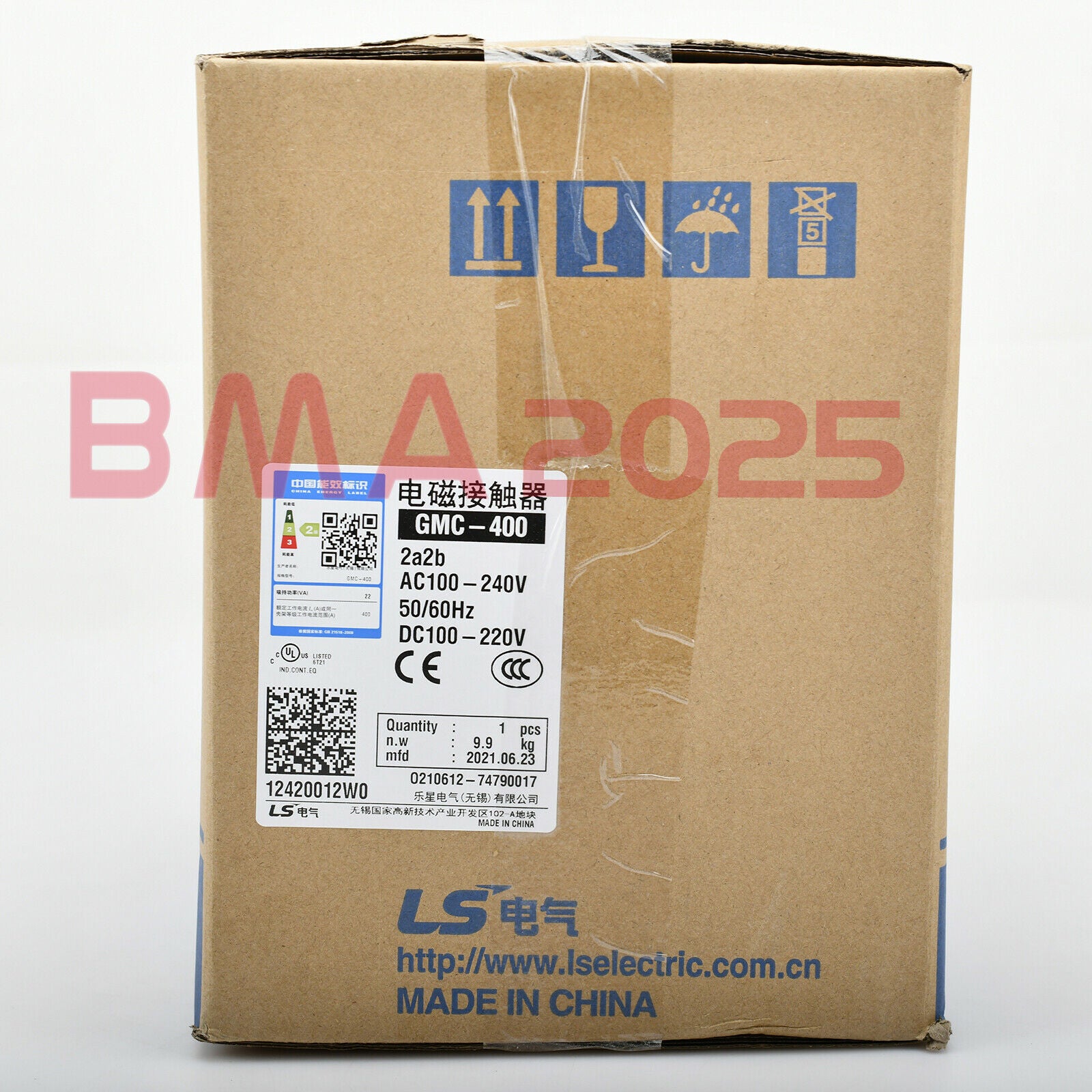 1PC New LS Contactor GMC-400 AC 220V GMC400 1year warranty DHL Free Ship