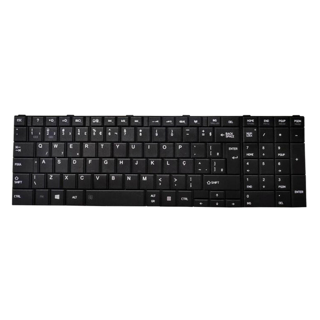 New Brazilian/ Portuguese Layout Keyboard for   Satellite C850D, C855,