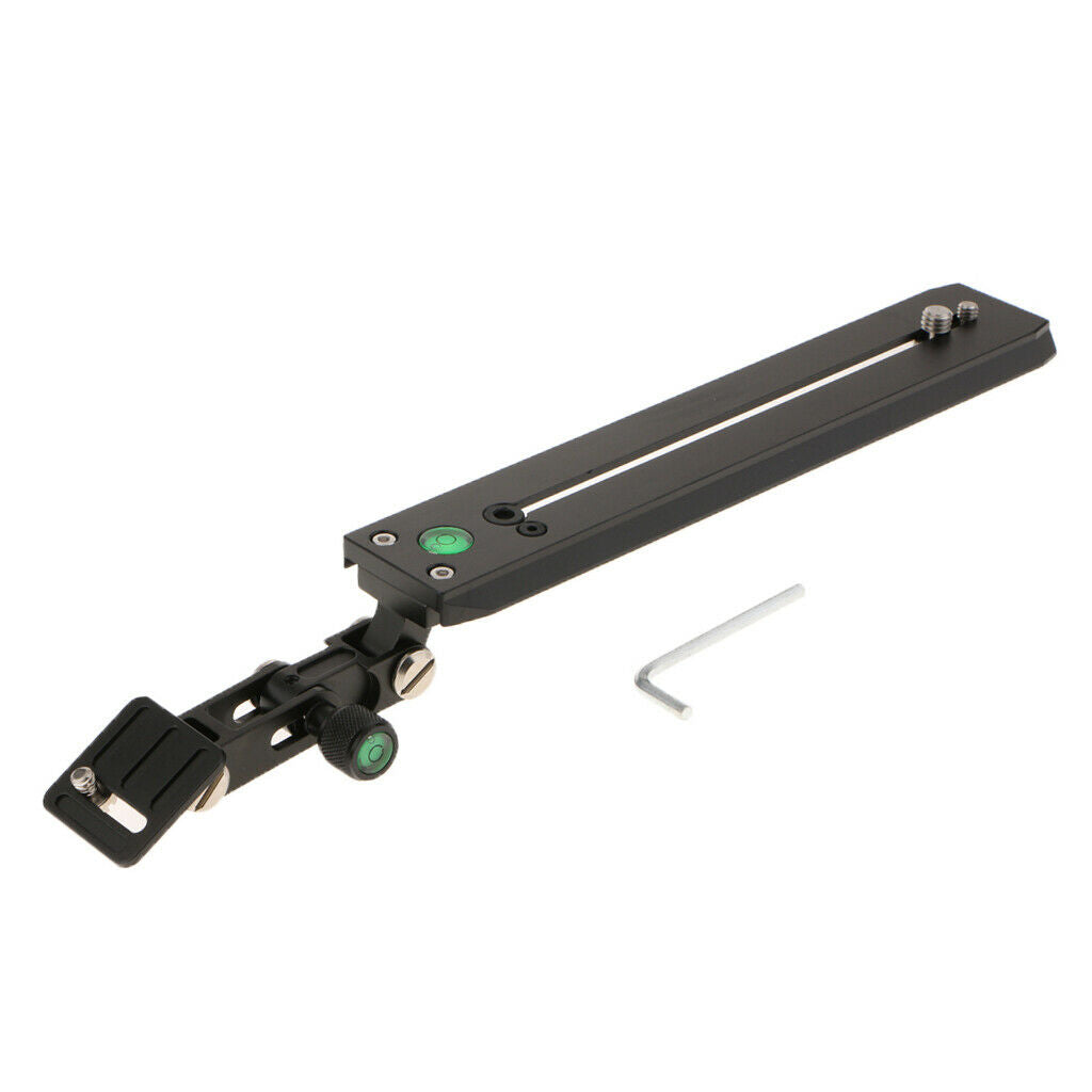 250x50mm Telephoto Zoom Lens Bracket Plate Long Focus Support Stand Holder
