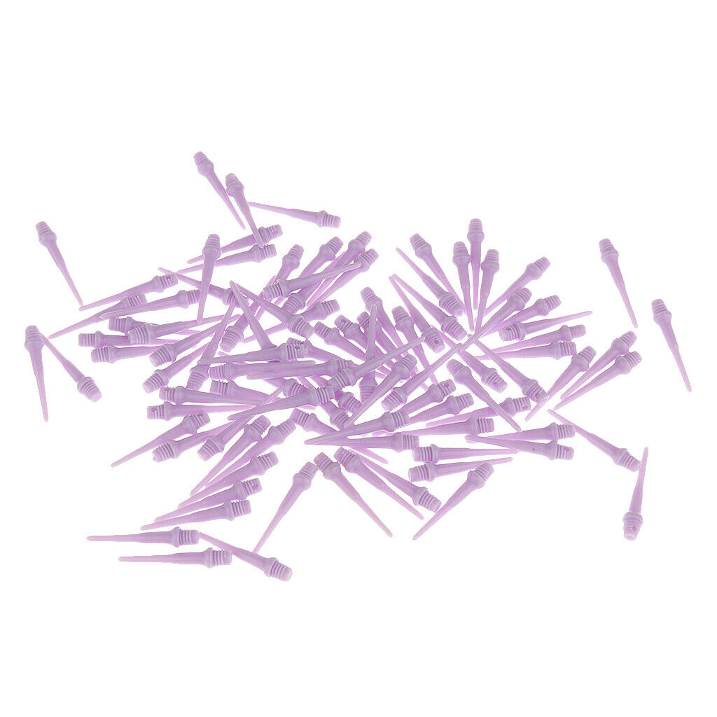 200 Pieces of Quality Tips with 2BA Thread for Soft Darts,  And Green