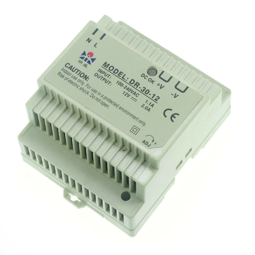 New 30W Din Rail Mounted 24VDC 1.5A Output Industrical Power supply