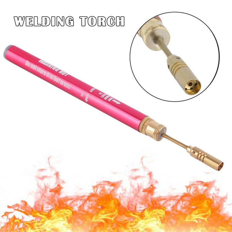 Soldering Pen Gas Blow Tool Welding Torch Gun Pen Burner For Hot Cutting TDD