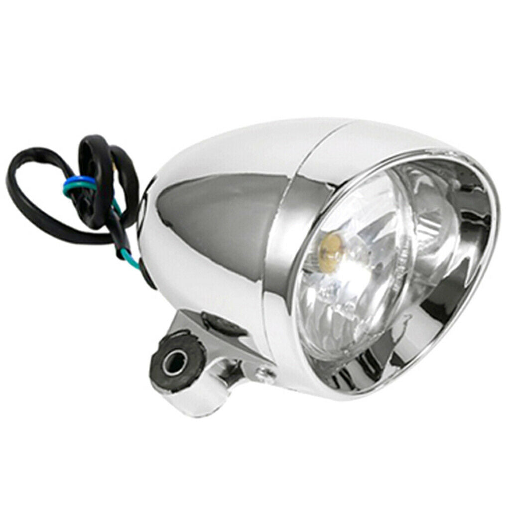 10W 12V Universal Motorbike Headlight Retro  Fog Light Auxiliary Light
