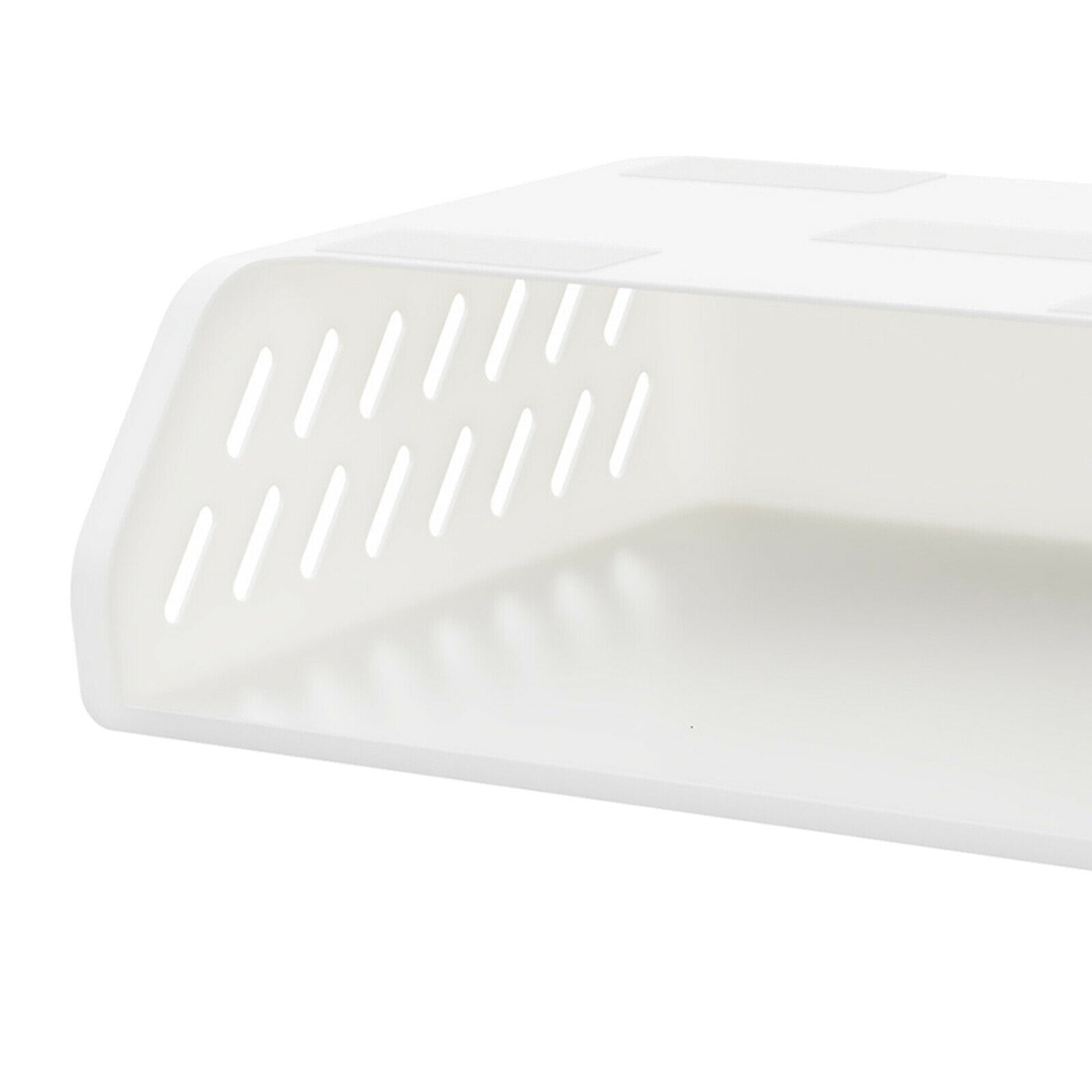 Invisible hidden plastic desk drawer organizer