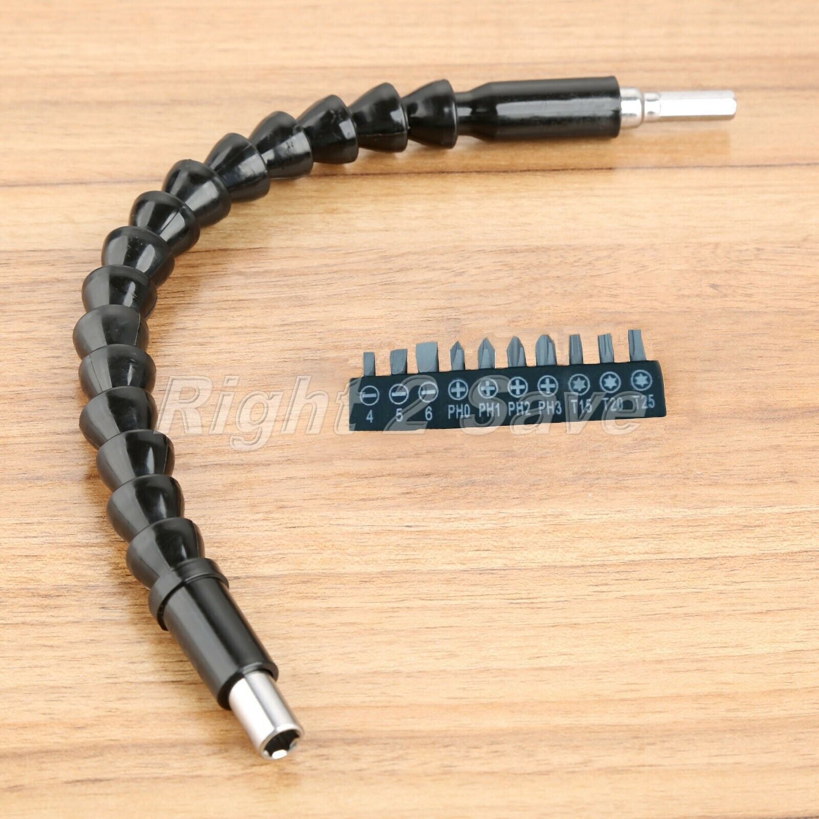 11Pcs/Set Flexible Drill Shaft Connecting Socket Set Screwdriver Bits Hand Tools