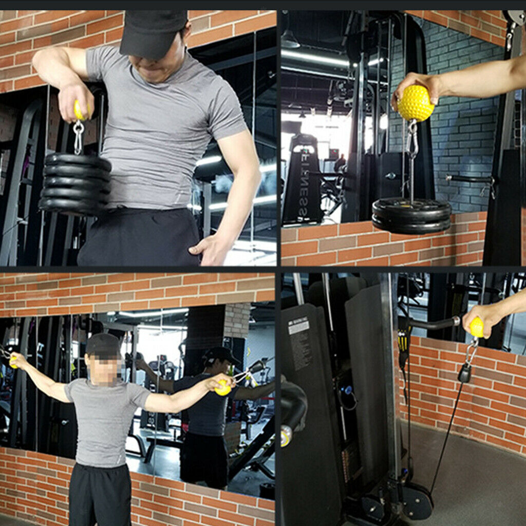 Workout Pull Up Ball Arm Grip Strength Force Muscle Training Hand Grip Ball
