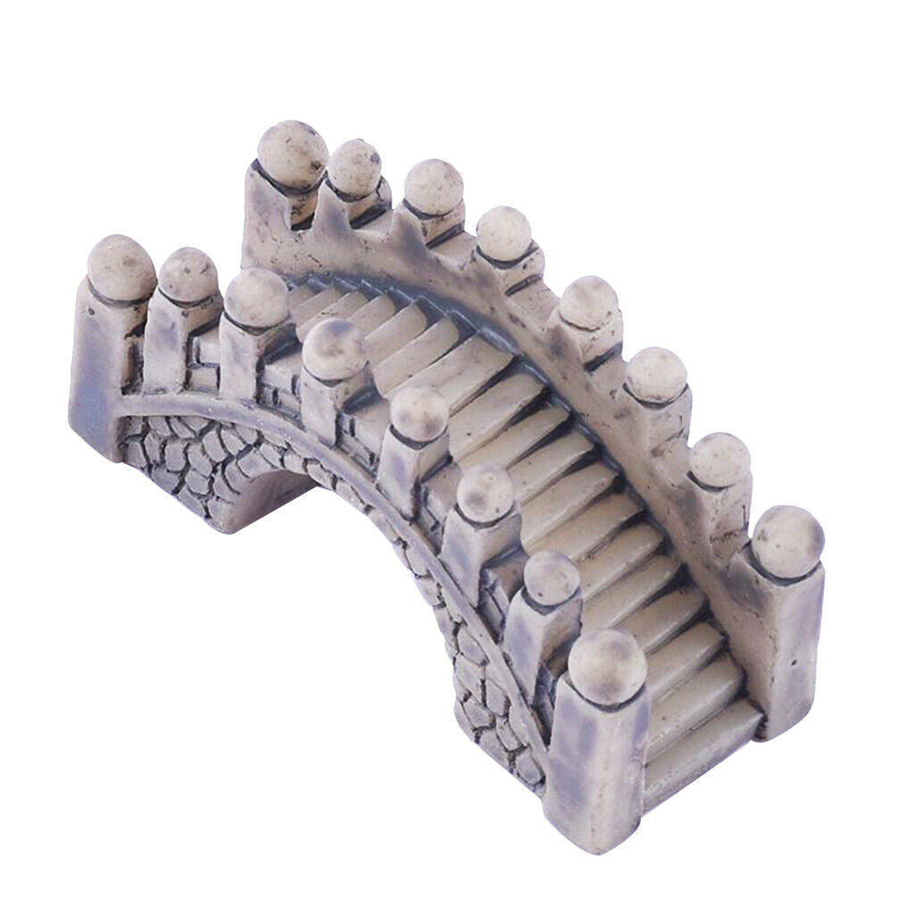 MagiDeal Mini Hangzhou Small Arch Bridge Ornaments for Micro Landscape #