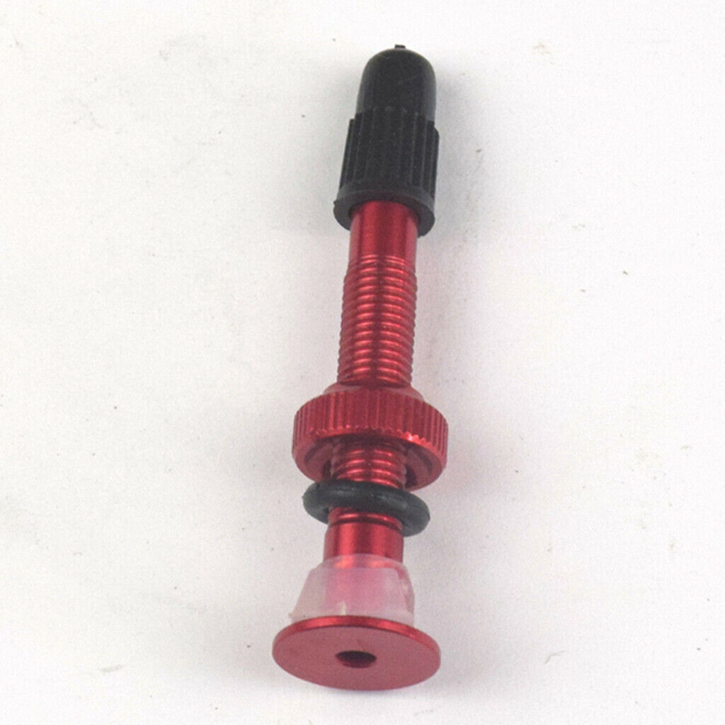 Aluminum Mountain-Bike Bicycle Presta Valves Replacement Vacuum-Nozzle Red