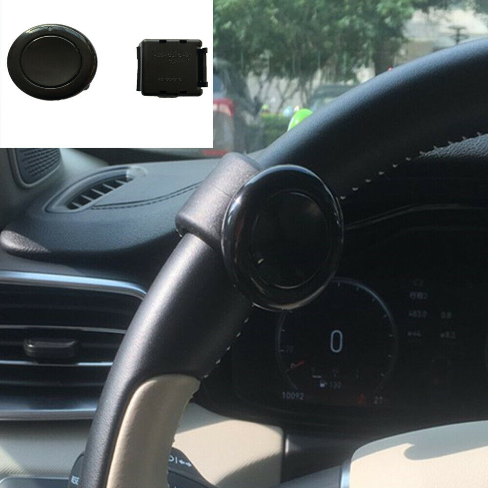 12V Car SUV Steering Wheel Wireless Horn Button w/ Receiver Box Truck Universal