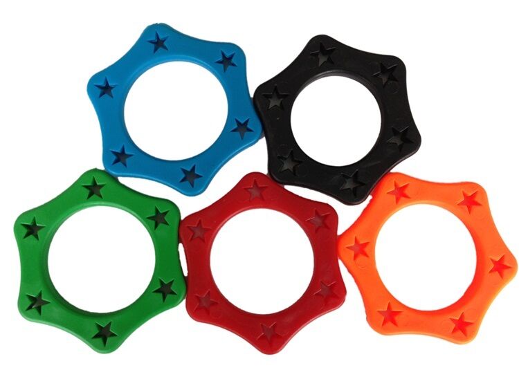 Anti-rolling Karaoke Mic Protection Silicone Ring for for Shure SM58 Beta58 Mics