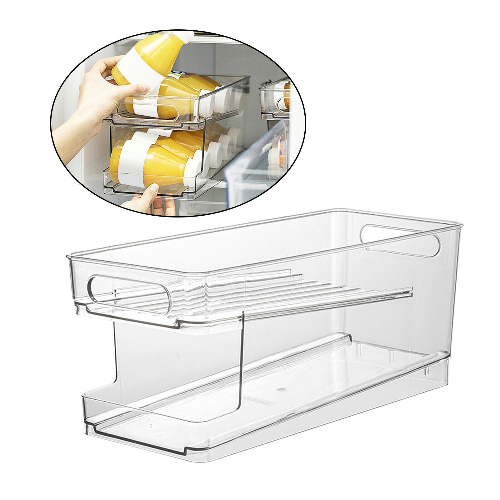 Fridge Cans Storage Cases Bottle Drink Beers Dustproof Fresh Keeping Carrier