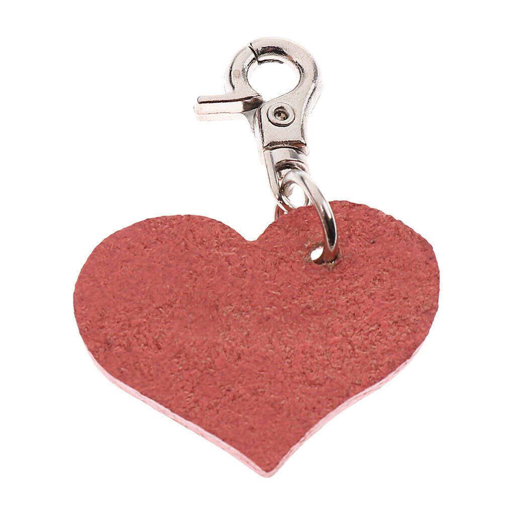 Pet Dog Cat Identity ID Tag Collar Puppy Metal Neck Pendant Keychain Heart