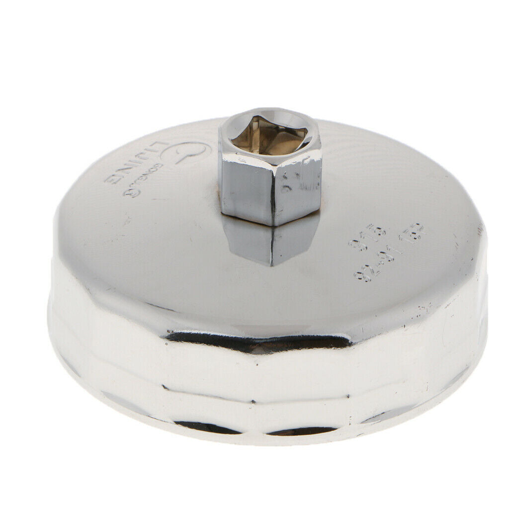915 Oil Filter Remover Cap Oil Grid Wrench 14 Flutes For Car 96x47mm