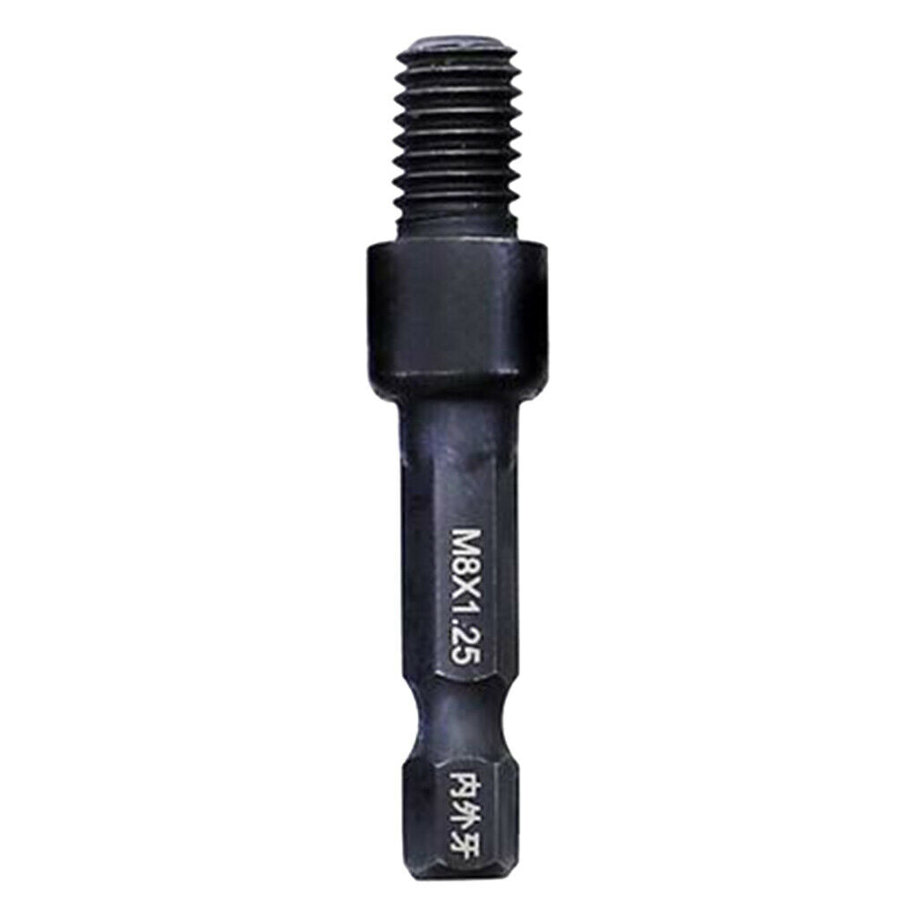 2x Drill Chuck Adapter, Shank Diameter: 6.35mm/1/4'', for Use with Sds Rotary
