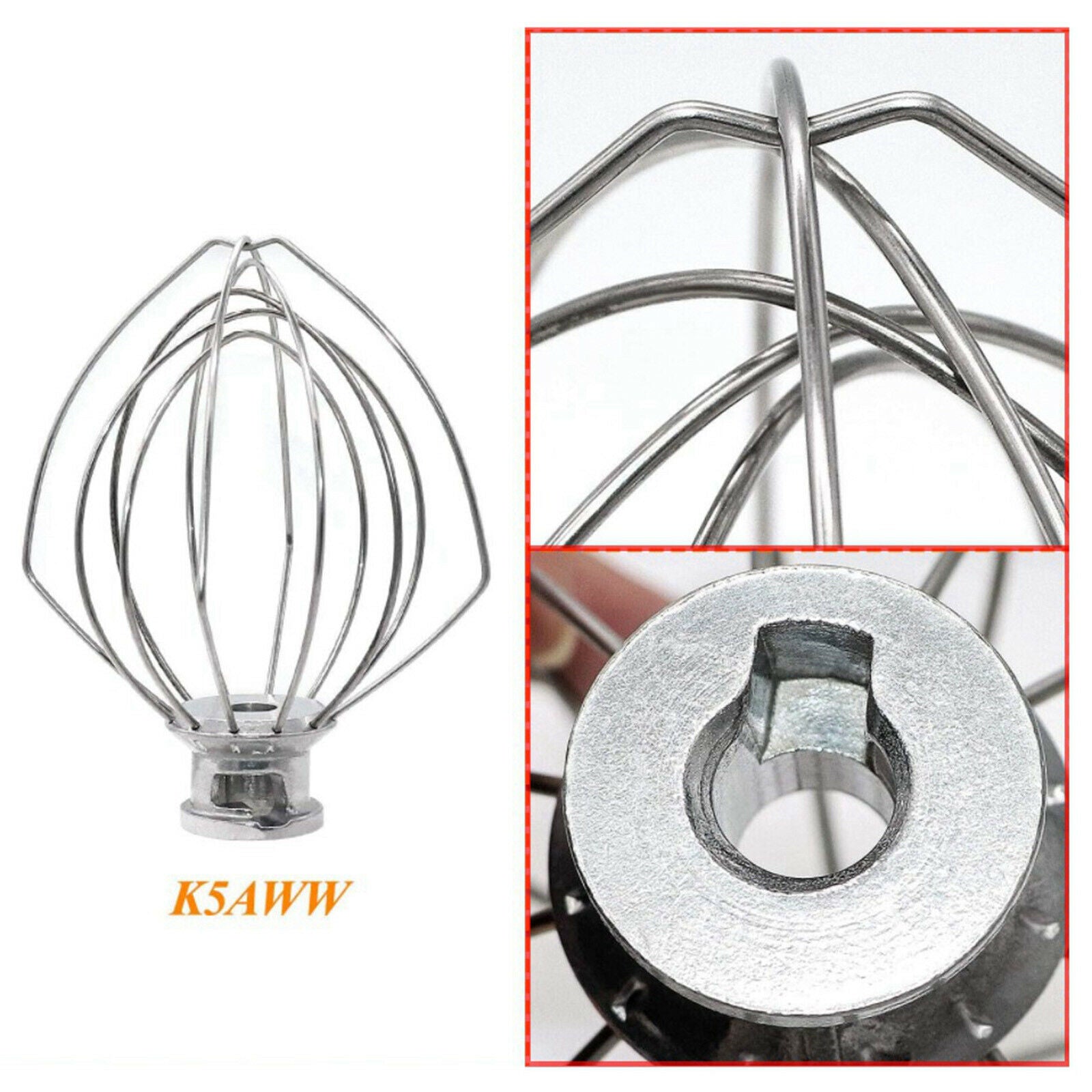 Whisk Beater Mixer   Whisk for 3K5 4K5 4KPD16 5K5 5KPM5 5KSM5