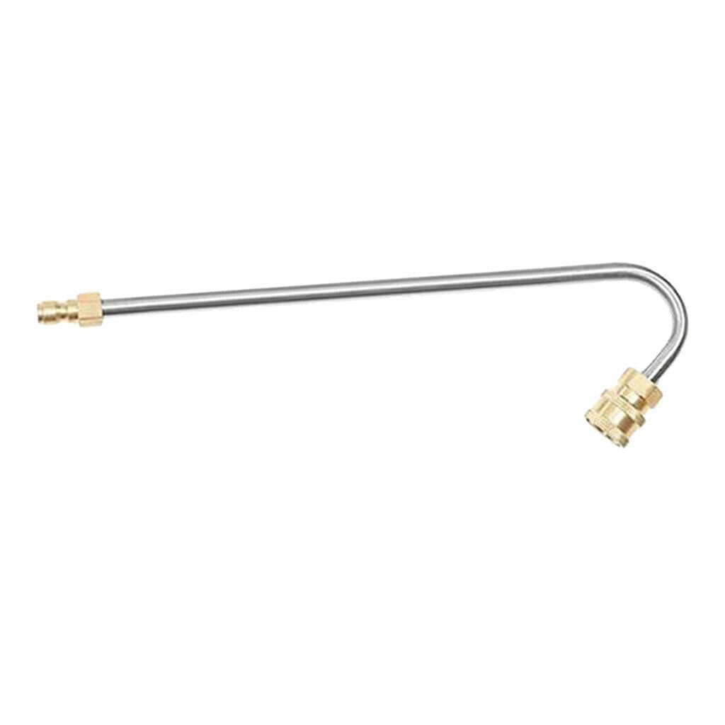 High Pressure 1/4" Washer Gutter Rod Quick Connector 360 Degree 33x8cm