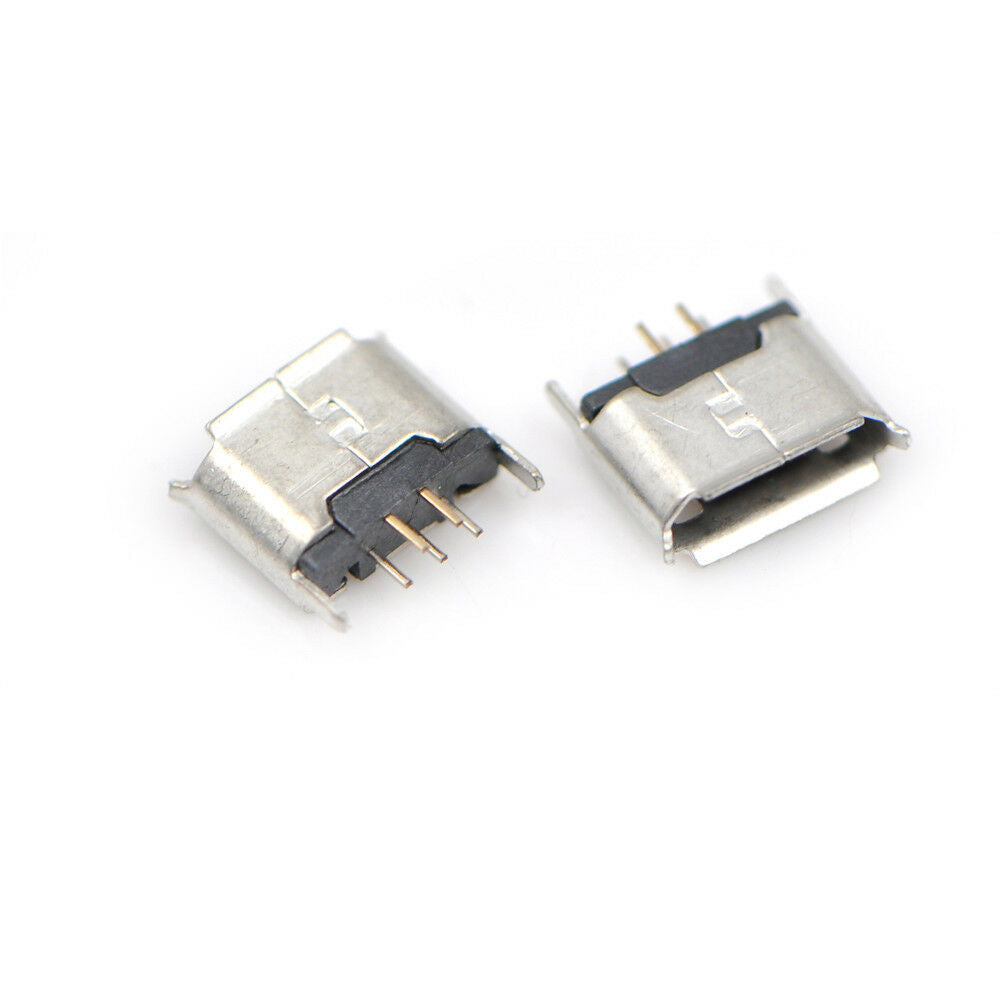 10pcs Micro USB 5Pin Type AB Female 180° DIP Socket Soldering Jack Connect.l8