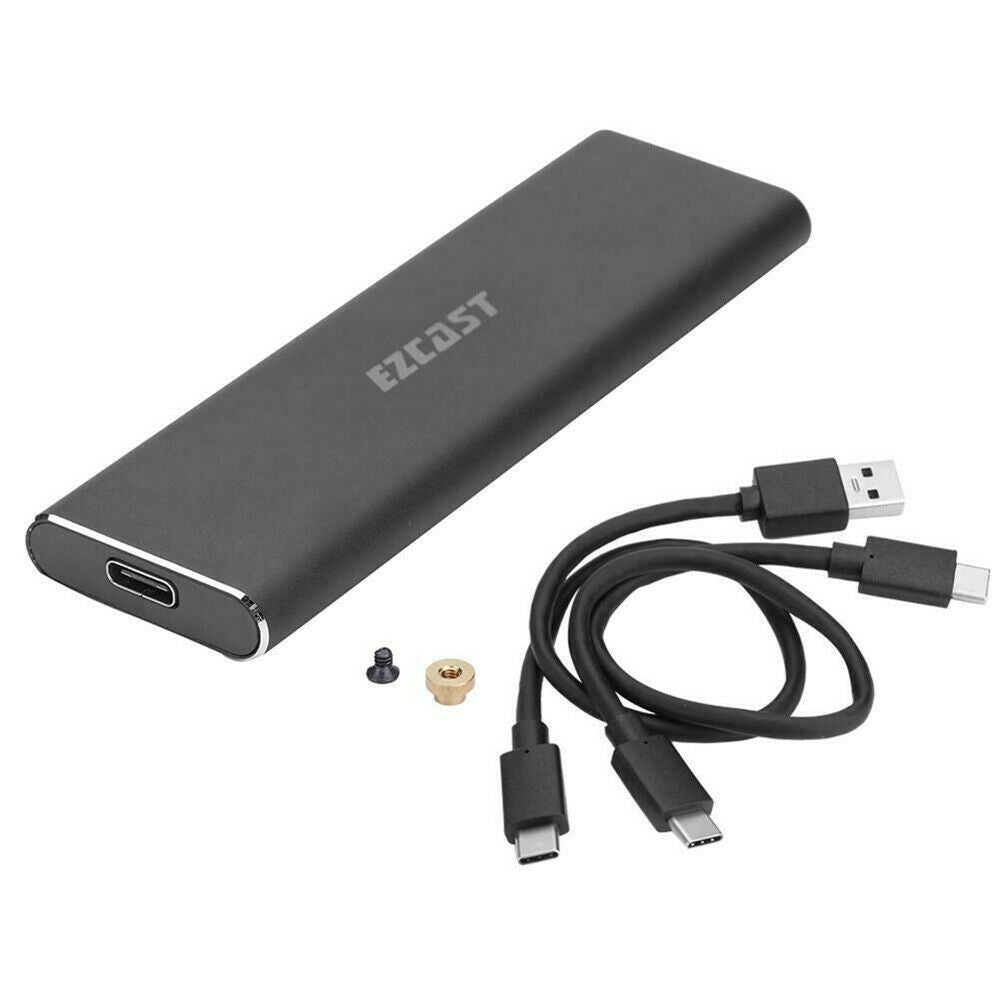 M2 SSD Hard Case NVME PCIe Enclosure M.2 to USB Type C 3.1 GEN2 M Key Adapter