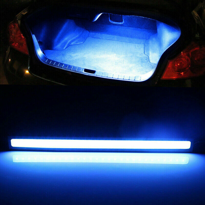 1x 6.7" T10 Super Blue  Waterproof Strip Car Trunk Cargo Area LED Light Lamp