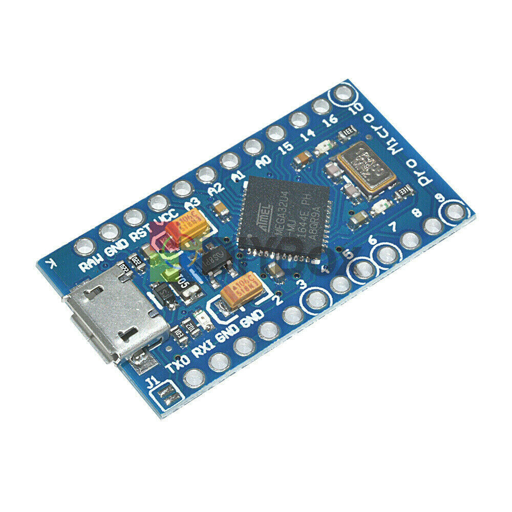5PCS Pro Micro Leonardo ATmega32U4 5V 16M Replace ATmega328 Pro Mini For Arduino