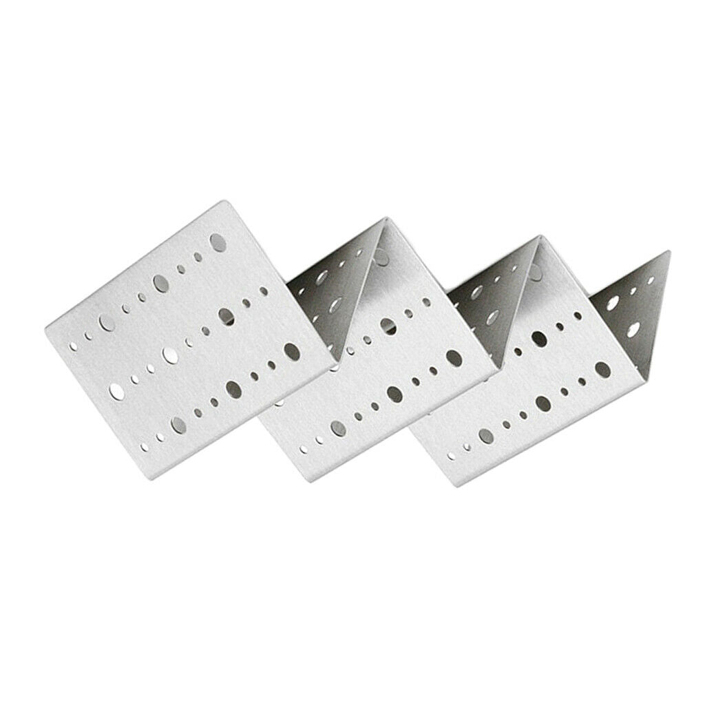 Taco Shell Holder Tortilla Stand Rack Stainless Steel Tray Holds 2-3 Tacos