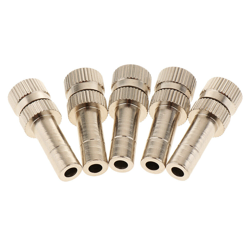 Low Pressure   Nozzle Mist Cooling Slip Lock Nozzles Two 0.8mm