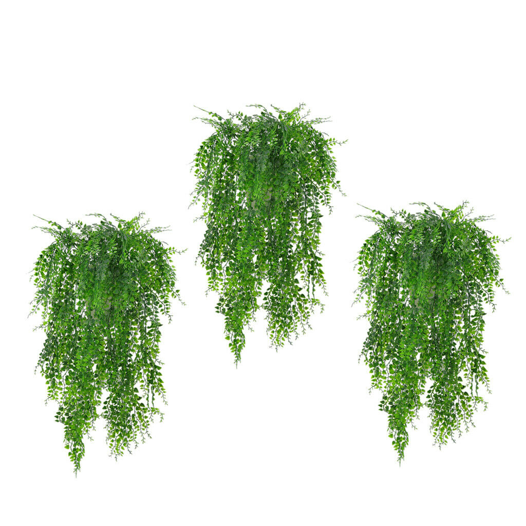 Artificial Plant Vine Lifelike Hanging Plant for Wedding Party Balcony Decor