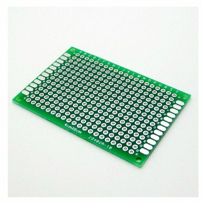 Double Side Prototype PCB Tinned breadBoard 5x7 4x6 3x7 2x8CM Each FR4 QTY:8
