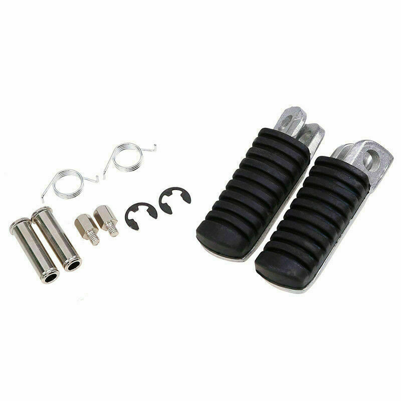 Motorcycle Footrest Pedal Pads Aluminum Fit for Kawasaki Z1000 2003-2006