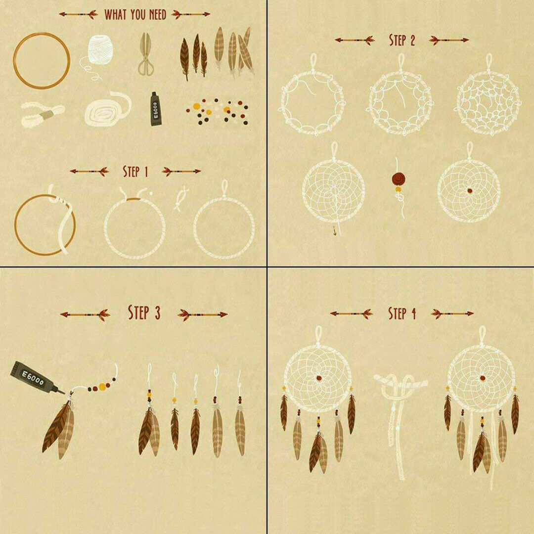 10pcs 2.8*150mm Metal Dream Catcher Dreamcatcher Ring Macrame Craft Hoop Ardent
