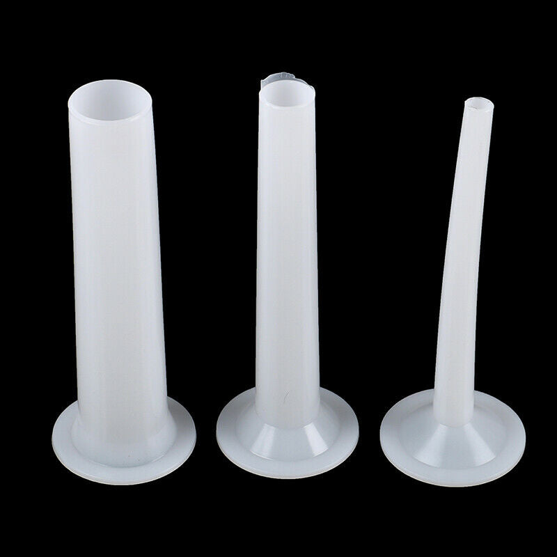 3Pcs Plastic Sausage Filling Stuffing Tube For Handmade Meat Grinder Stuf.l8