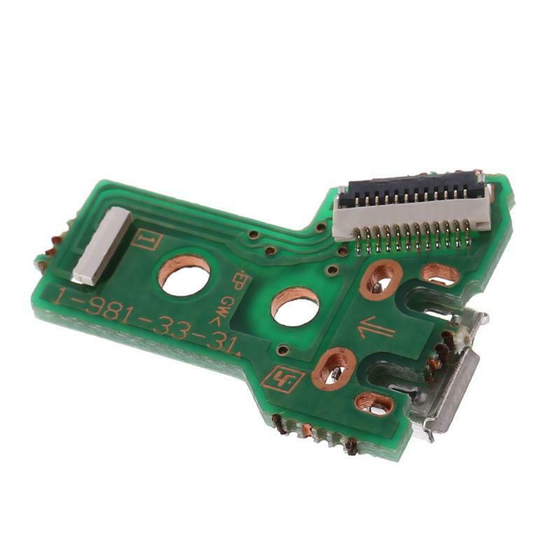 Replace USB Charging Port Board For JDS-040 PS4 Controller With 12Pin Flex Cable